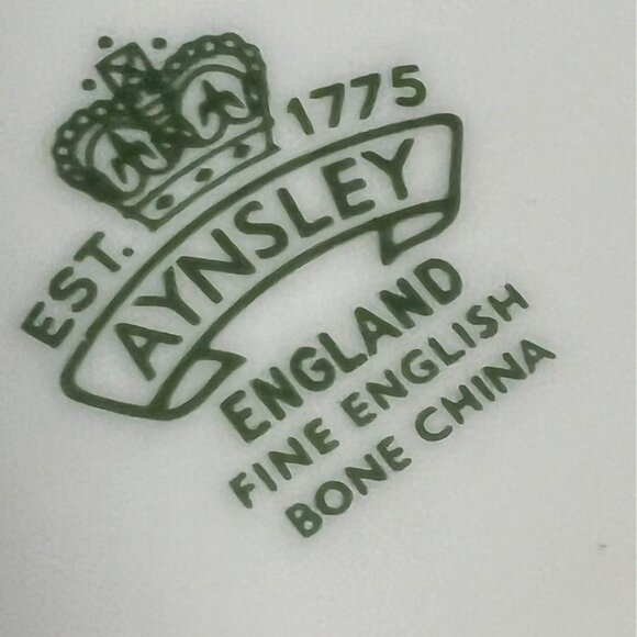 VTG Footed Denitasse Cup & Saucer Set Rosedale (Pink Roses, Crocus Shape) by Joh - Picture 8 of 8